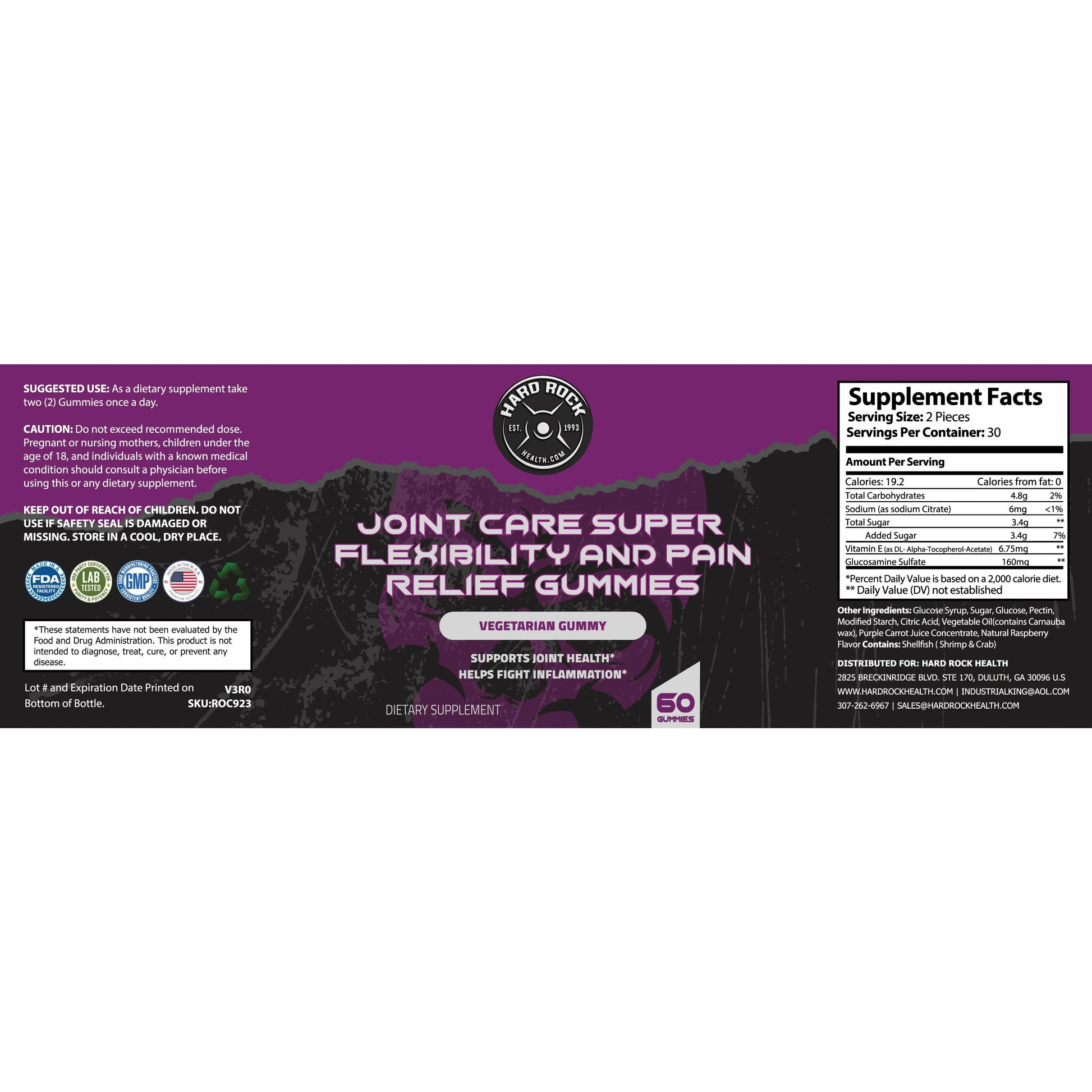 Joint Pain Relief Gummies- 100% Vegan For Super Flexibility-2