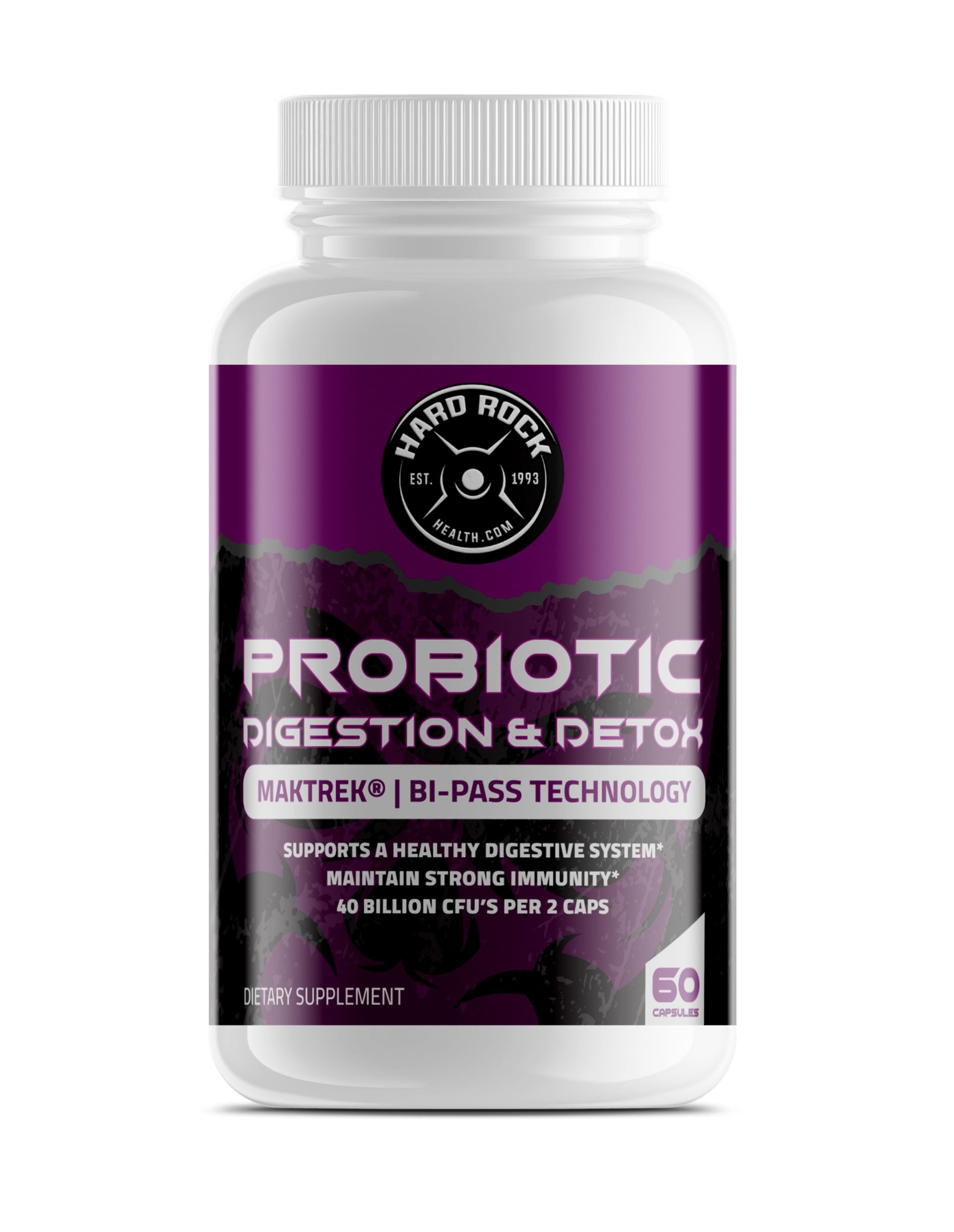 Probiotics: Digestion and Detox (40 Billion CFU) 60 Capsules-0